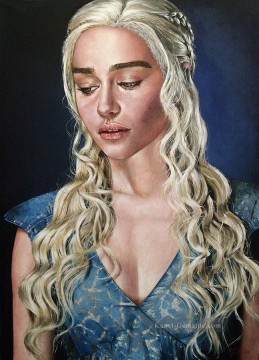  fotos galerie - Porträt von Daenerys Targaryen Fotostil Spiel der Throne